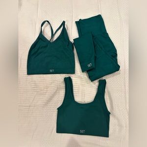 Setactive mojito sculptflex bra and legging set